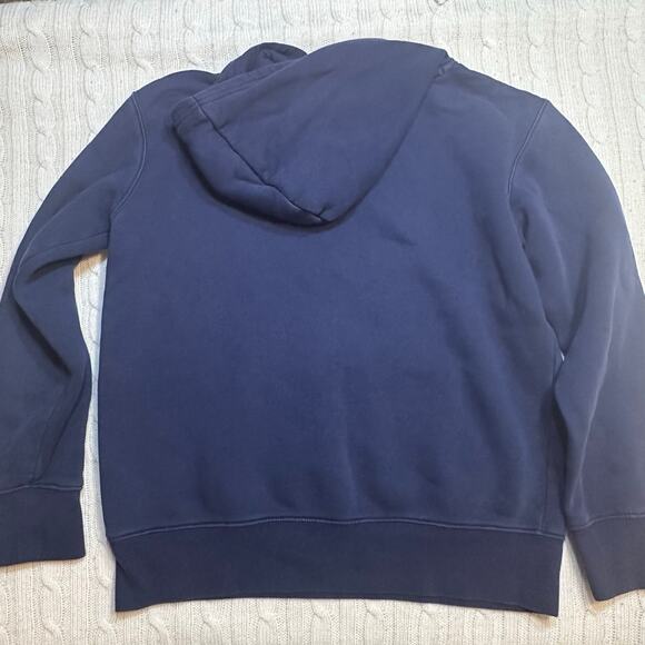 Jordan Hoodie sz L (12-14) Navy Blue Jordan Hooded Sweatshirt - Picture 4 of 5